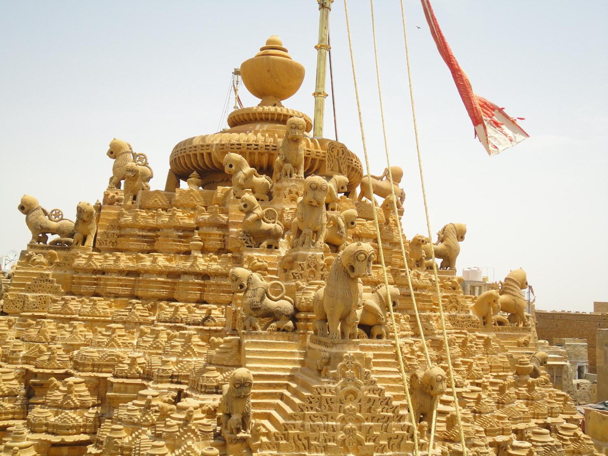 Hotel Temple View Jaisalmer Esterno foto
